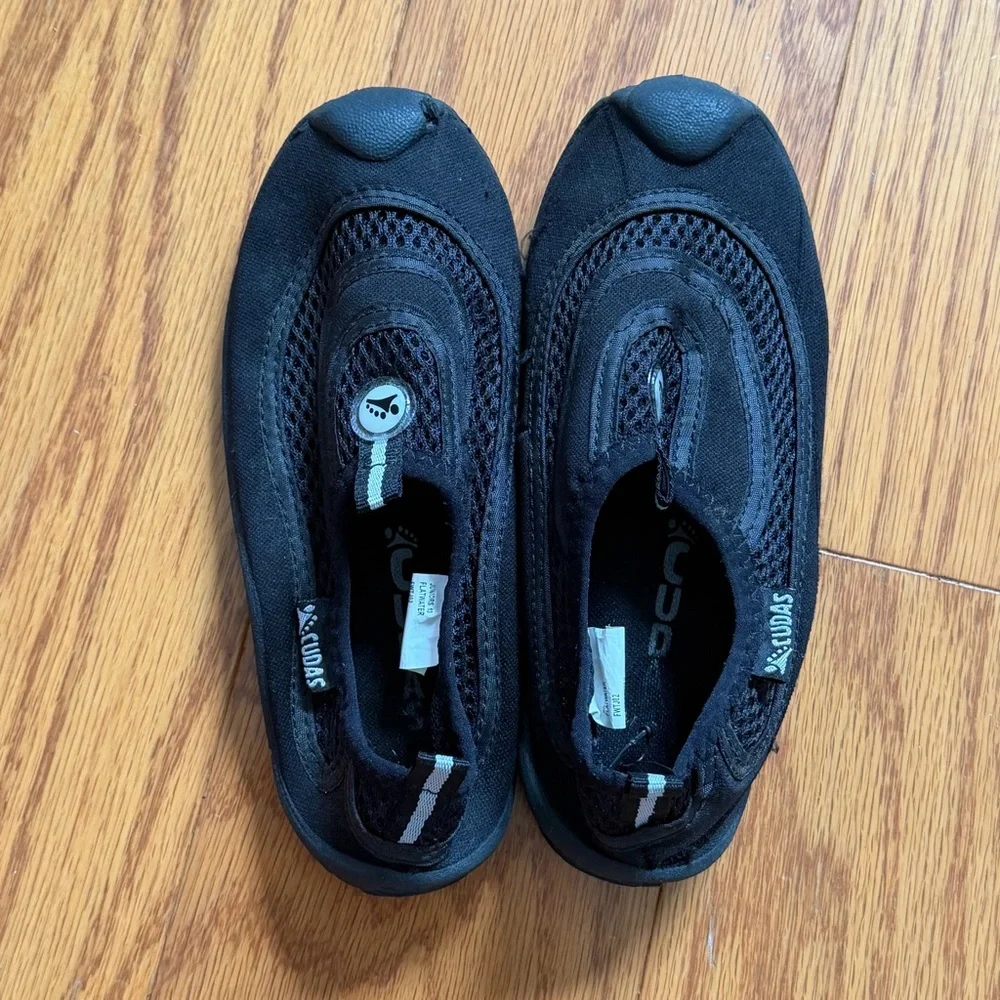 Cudas Juniors 13 Black Water Shoes with Slip-On Design